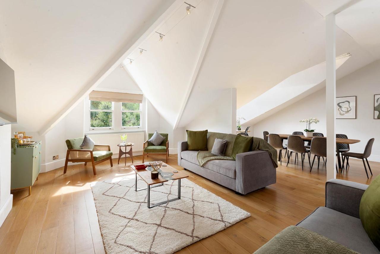 Lovely Central Apartment With Park Views Londres Exterior foto
